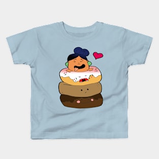 love in a doughnut Kids T-Shirt